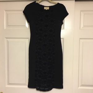 Anthropologie Navy Blue Dress - Size Small